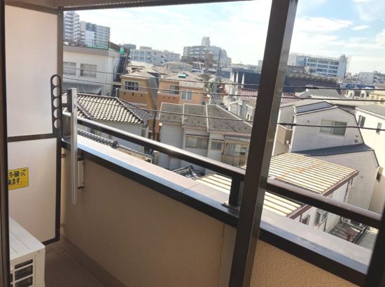 バルコニー　ドミール板橋本町　板橋区宮本町