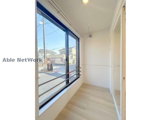 バルコニー　完成同モデル