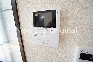 セキュリティ　室内から来訪者を確認できるTVモニターホン付きで安心です