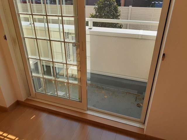 バルコニー　バルコニーがあります