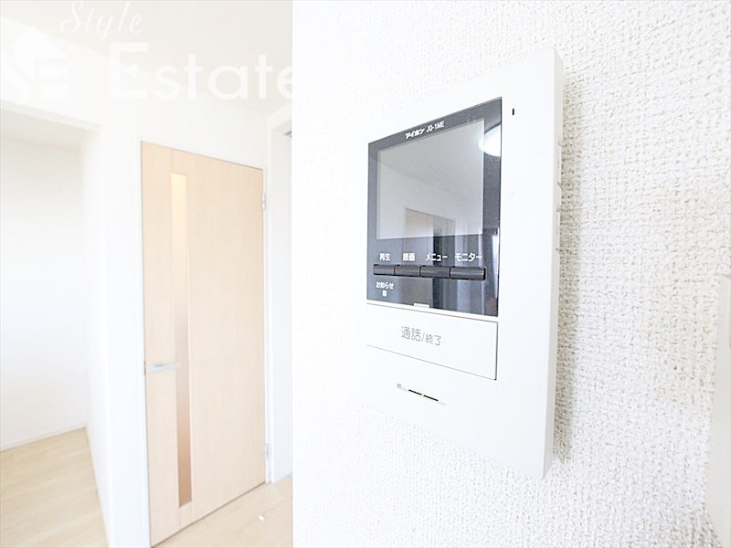 セキュリティ　モニター付きインターホン