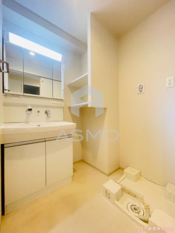 洗面設備　同マンション別部屋　参考写真