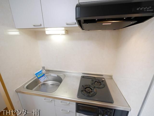 キッチン　★2口ガスのシステムキッチンです★