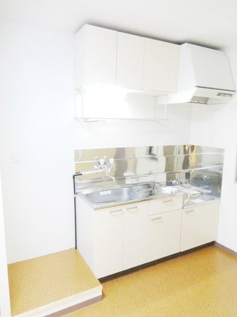 キッチン　★ガスコンロ２口設置可能のキッチンです★