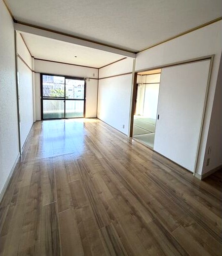 光コーポ1の居間写真