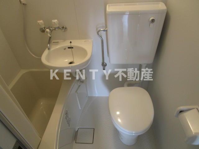 トイレ　ゆったりとした空間のトイレです