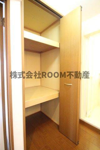 収納　専用の収納スペースです