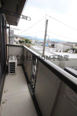 バルコニー　広々としたバルコニーです