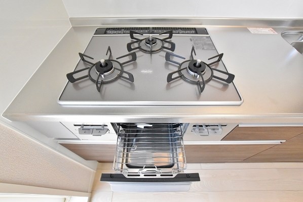 その他設備　★グリル付き3口ガスコンロビルドインキッチン★