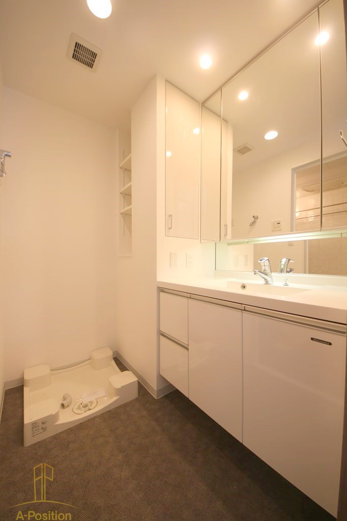 洗面設備　パークアクシス梅田