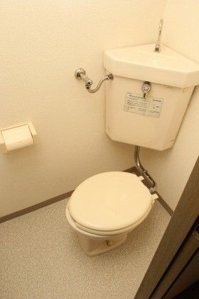 トイレ　※写真は別号室です。