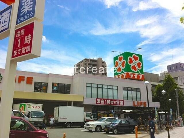 スーパー　ライフ野田店（スーパー）まで378m