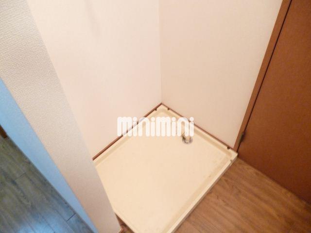 洗面設備　室内洗濯機置き場になります