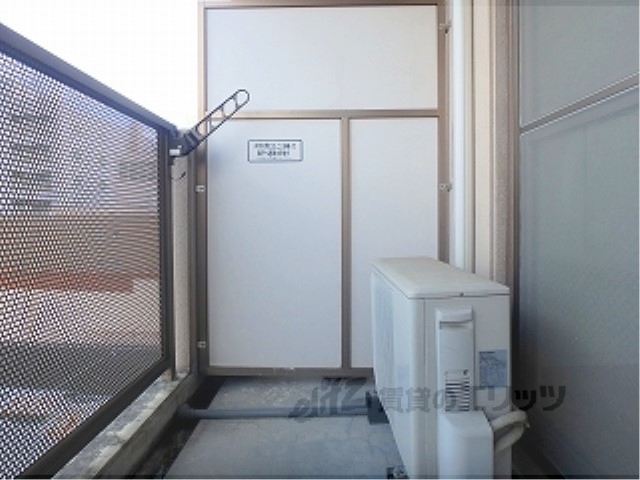 バルコニー　カーテンレール