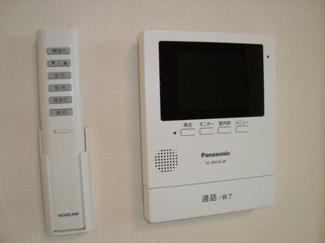 セキュリティ　モニター付インターホン