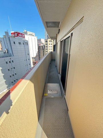 バルコニー　広々としたバルコニーです