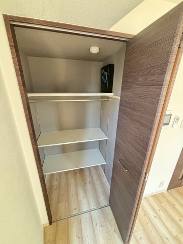 収納　専用の収納スペースです
