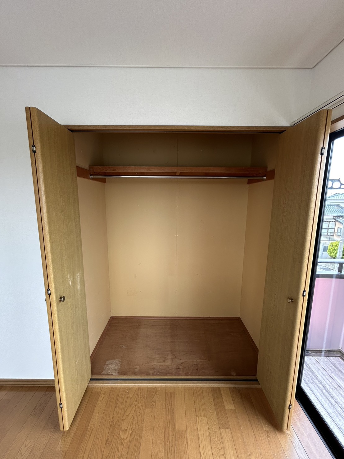 収納　もう1部屋には押入がついてます！