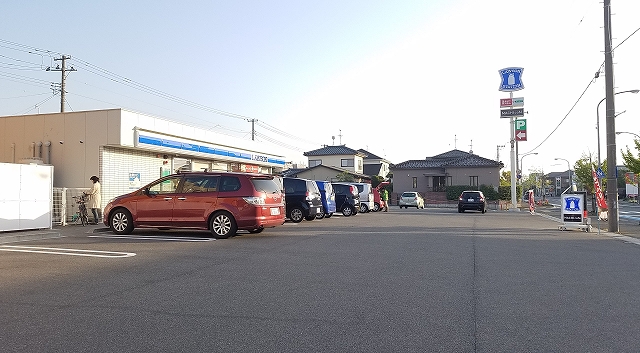コンビニ　ローソン新潟坂井東二丁目店（コンビニ）まで431m