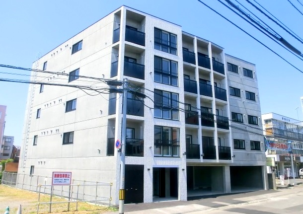 建物外観　都市ガス＆Ｗｉ－Ｆｉ付きネット無料採用の３ＬＤＫマンション