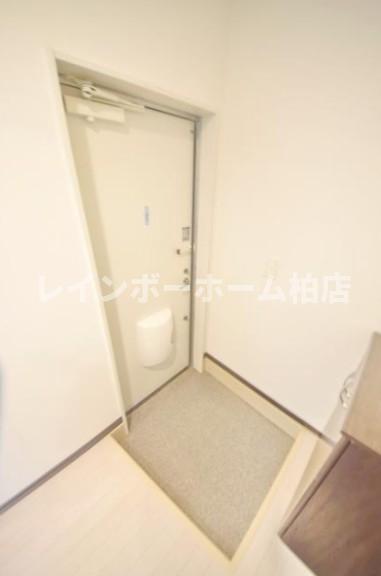 玄関　明るい玄関です