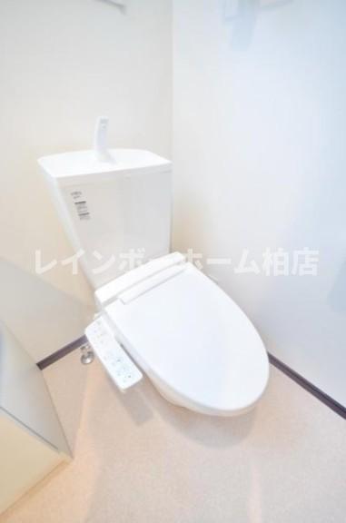 トイレ　ゆったりとした空間のトイレです