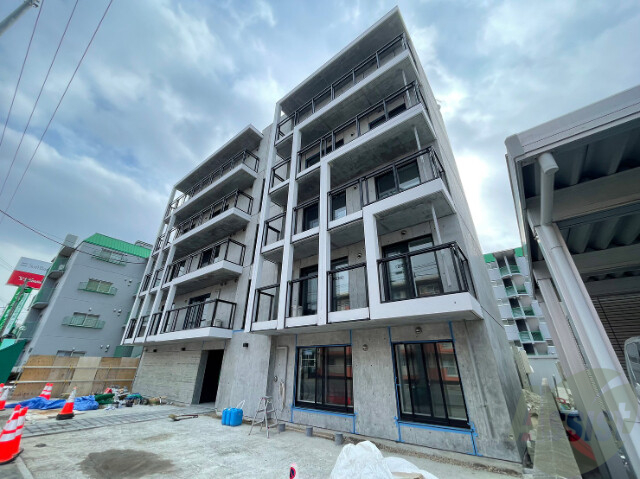 建物外観　札幌市西区八軒五条西「ラピスブラオ八軒」