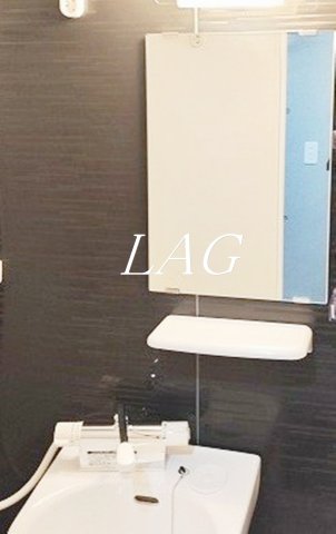 洗面設備　洗面台です。