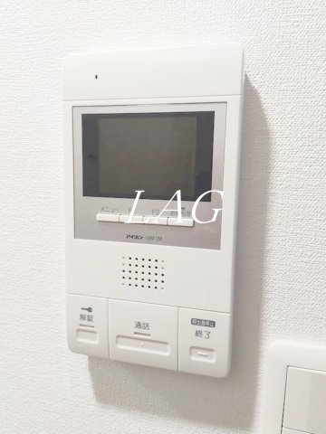 セキュリティ　モニター付きインターフォンです。