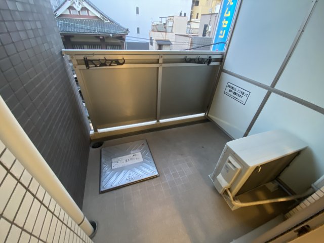 バルコニー　広々としたバルコニーです