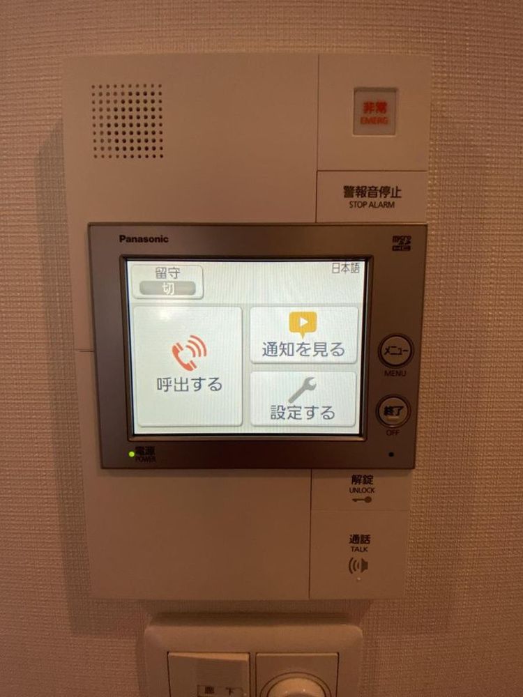 セキュリティ　写真は同タイプ住居です