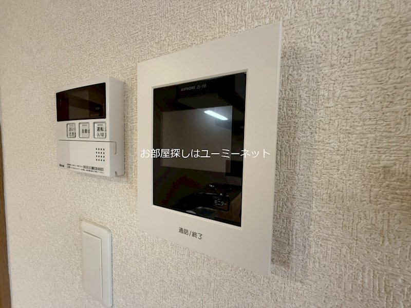 セキュリティ　※実際のお部屋は反転タイプとなります。