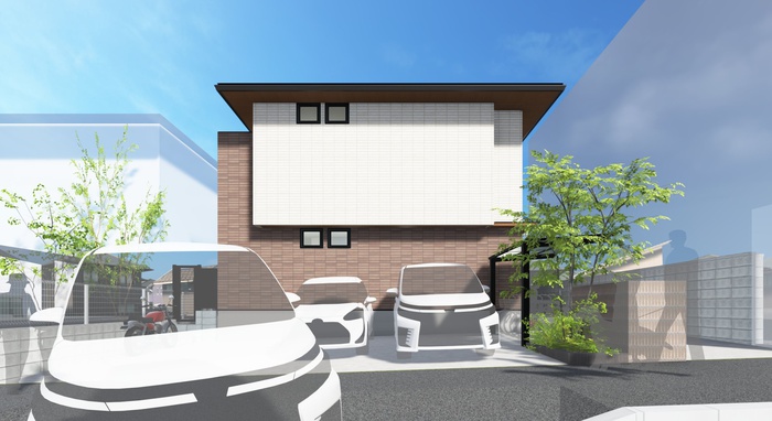 建物外観　完成予想図