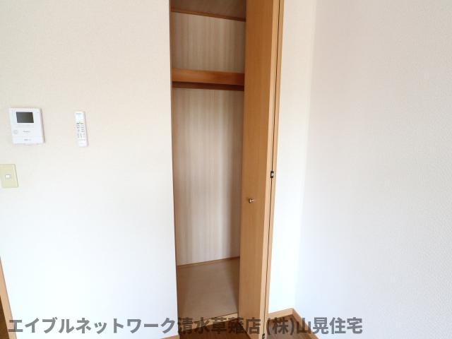 収納　十分な収納スペースがあります