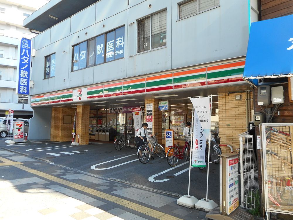 コンビニ　セブンイレブン広島新観音橋店（コンビニ）まで321m