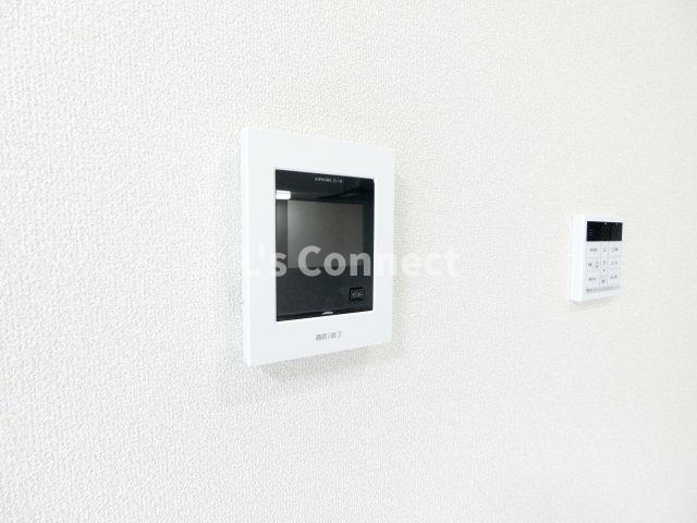 セキュリティ　突然の来客もＴＶモニターホンでしっかり確認。