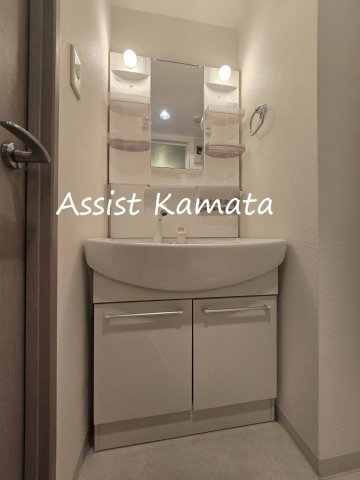 洗面設備　写真は同タイプの別号室です