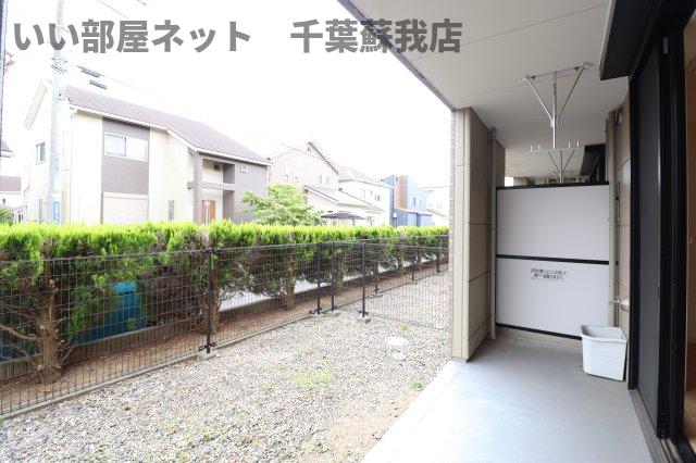 庭　お庭の付いた物件です