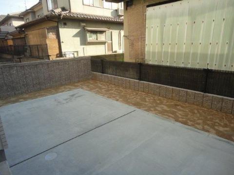 バルコニー　専用庭