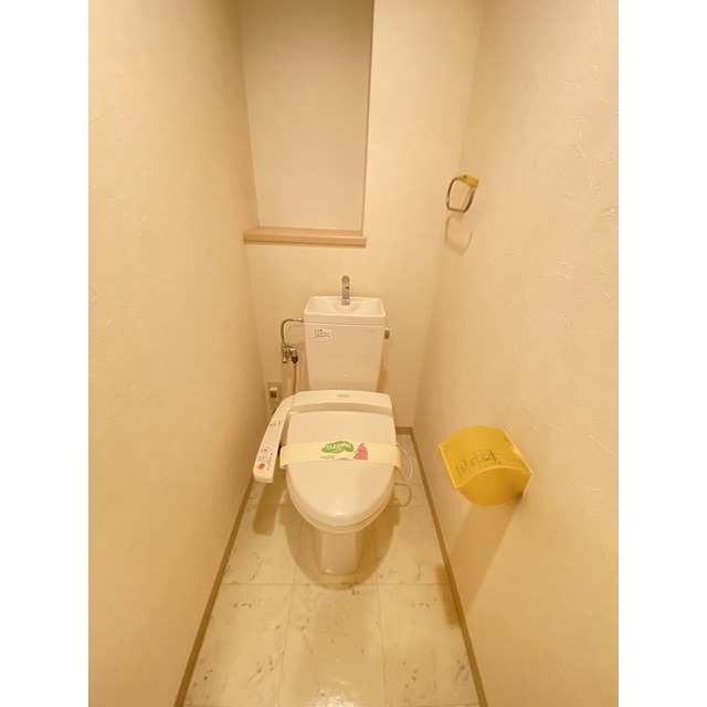 トイレ　shower toilet で快適トイレ