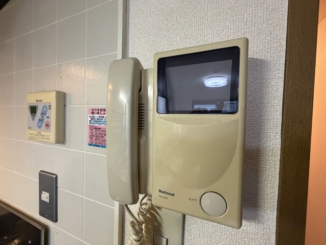 セキュリティ　※清掃前の写真になります。