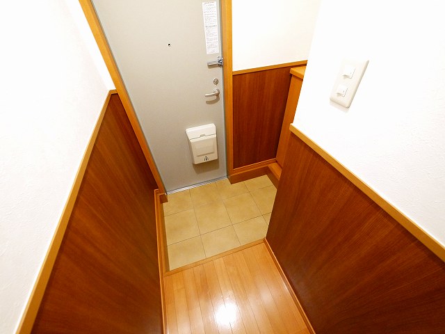 玄関　明るい玄関です