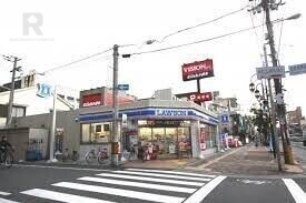 コンビニ　ローソン都島警察署前店（コンビニ）まで159m