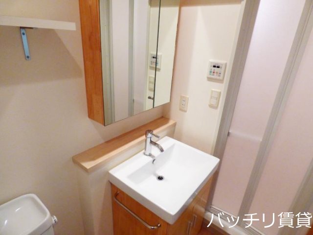 洗面設備　同型タイプの為、現状を優先いたします