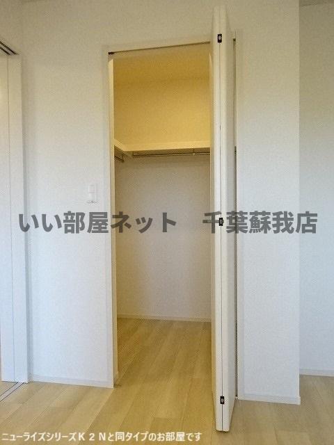 収納　大きなスペースがあり、収納には困りません