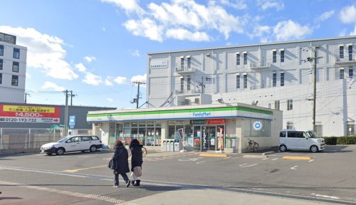 コンビニ　ファミリーマート 福島北港通店（コンビニ）まで393m