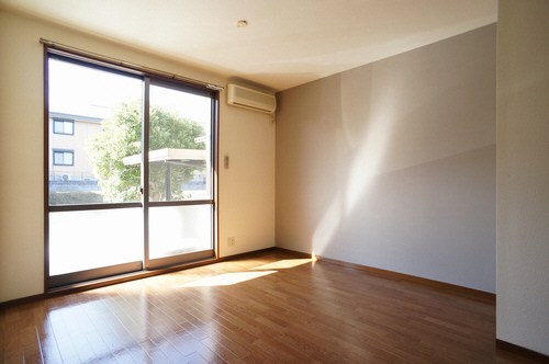 居室・リビング　南西向きのお部屋で日当たり良好。