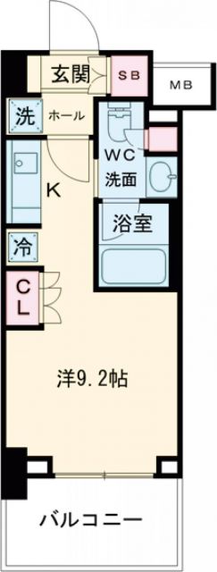 パークアクシス大塚ステーションゲートタワーの間取り写真