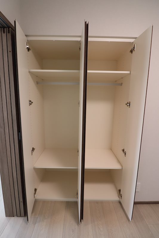 収納　十分な収納スペースがあります