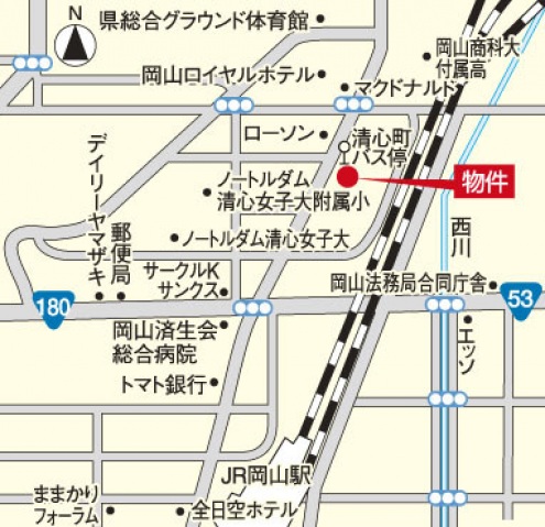 スーパー　ら・む～マート岡山学南町店（スーパー）まで652m